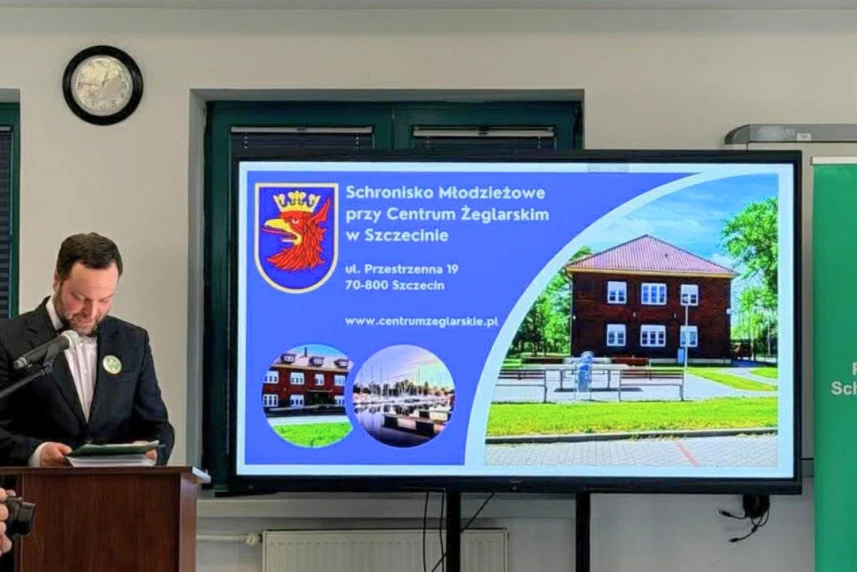 Schronisko Młodzieżowe działające przy Centrum Żeglarskim zostało docenione przez Polskie Towarzystwo Schronisk Młodzieżowych.