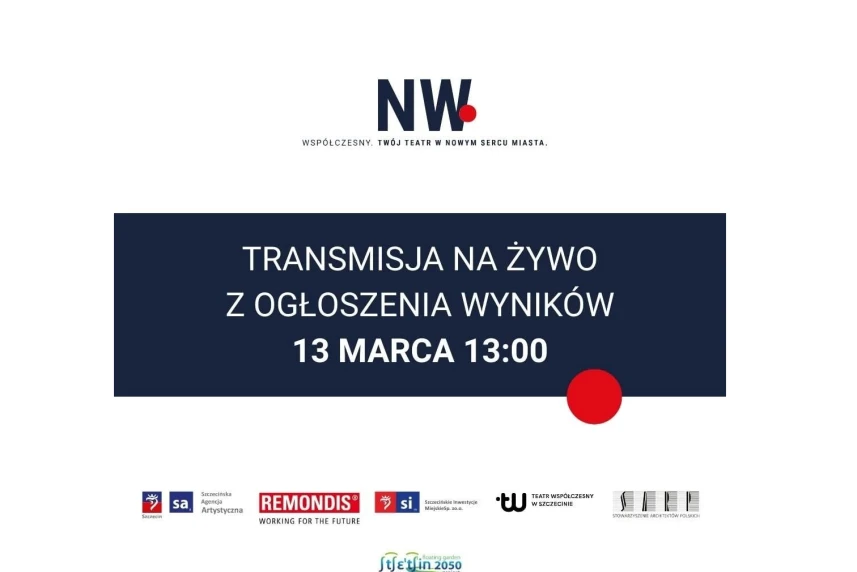 Konkursu na nową siedzibę Teatru Współczesnego: zobacz na żywo ogłoszenie wyników