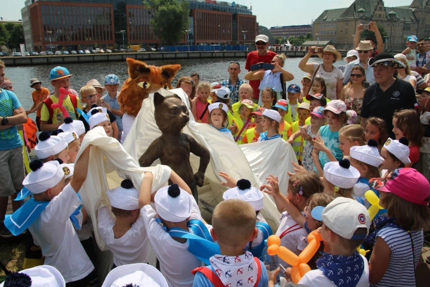 Kot Umbriaga stanął w Alei Żeglarzy