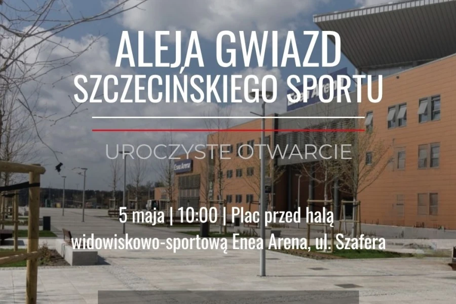 Otwarcie Alei Gwiazd Szczecińskiego Sportu