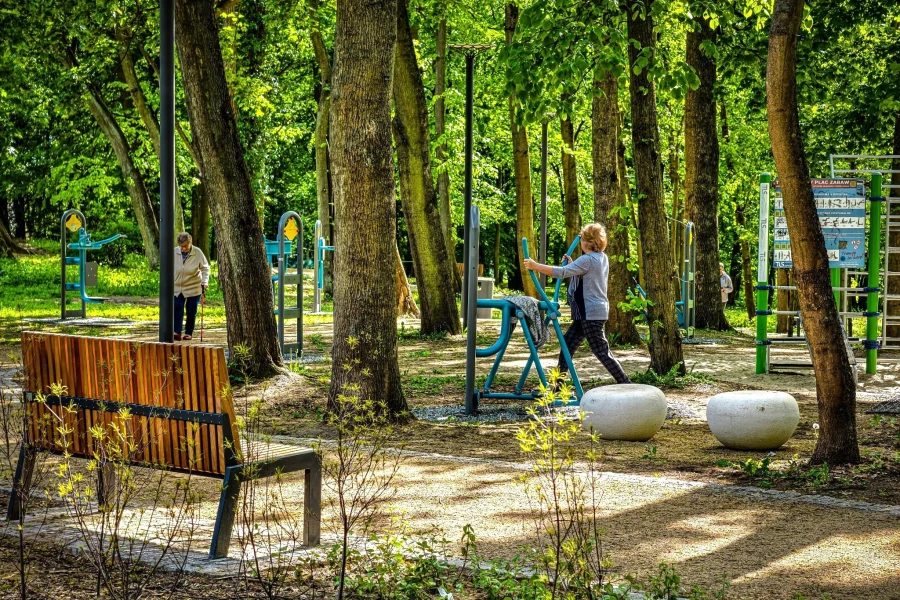 Park Chopina po metamorfozie