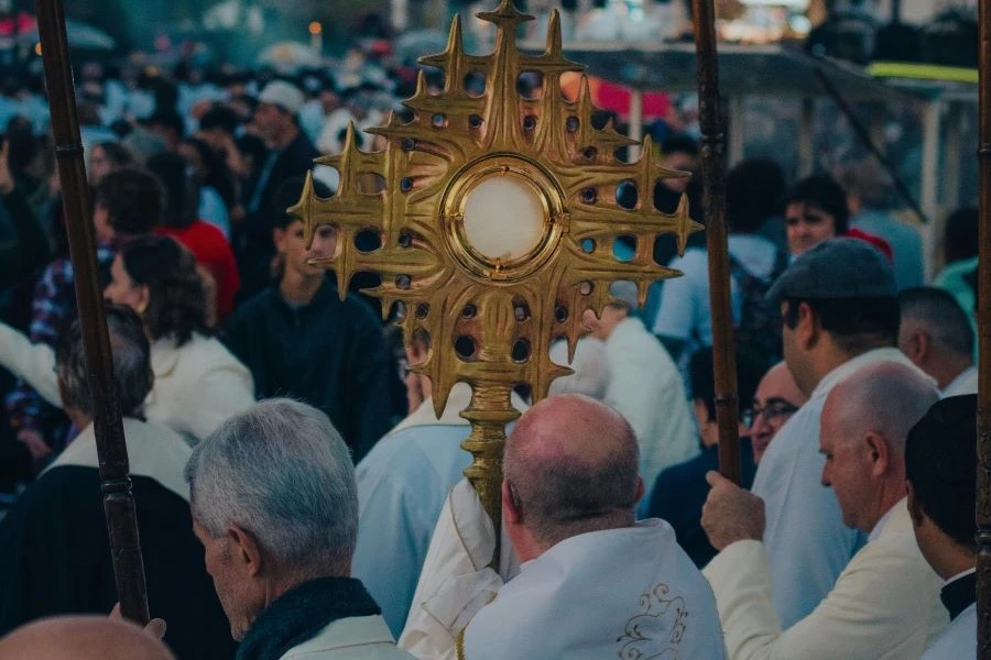 Boże Ciało. Procesja Boże Ciało. Procesja