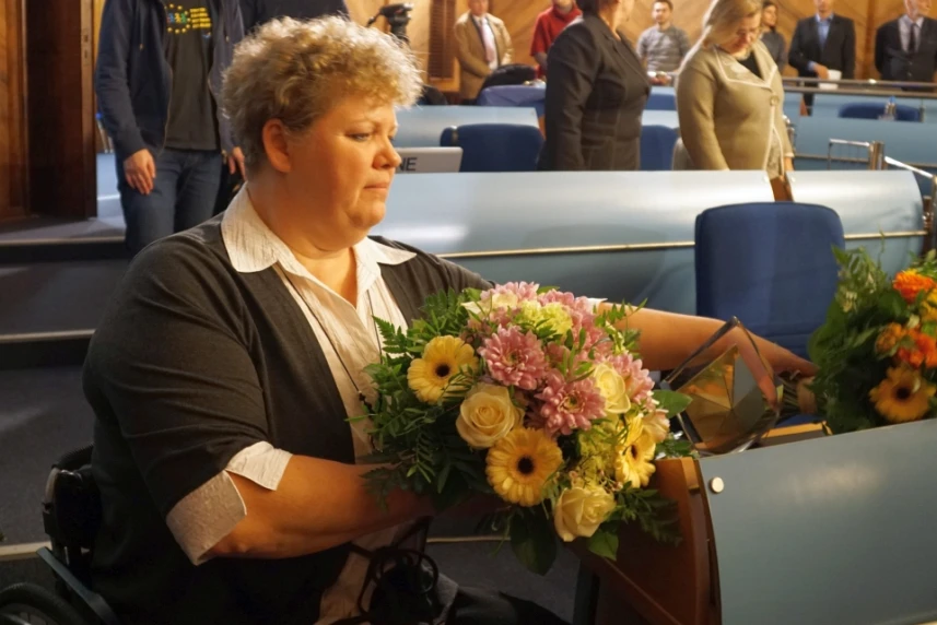 Beata Andruszkiewicz - Mecenas Osób Niepełnosprawnych 2016 Beata Andruszkiewicz - Mecenas Osób Niepełnosprawnych 2016