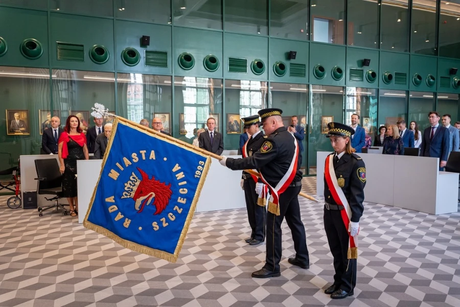 Uroczysta sesja Rady Miasta Szczecin rozpoczęła tegoroczne obchody urodzin Szczecina. Uroczysta sesja Rady Miasta Szczecin rozpoczęła tegoroczne obchody urodzin Szczecina.