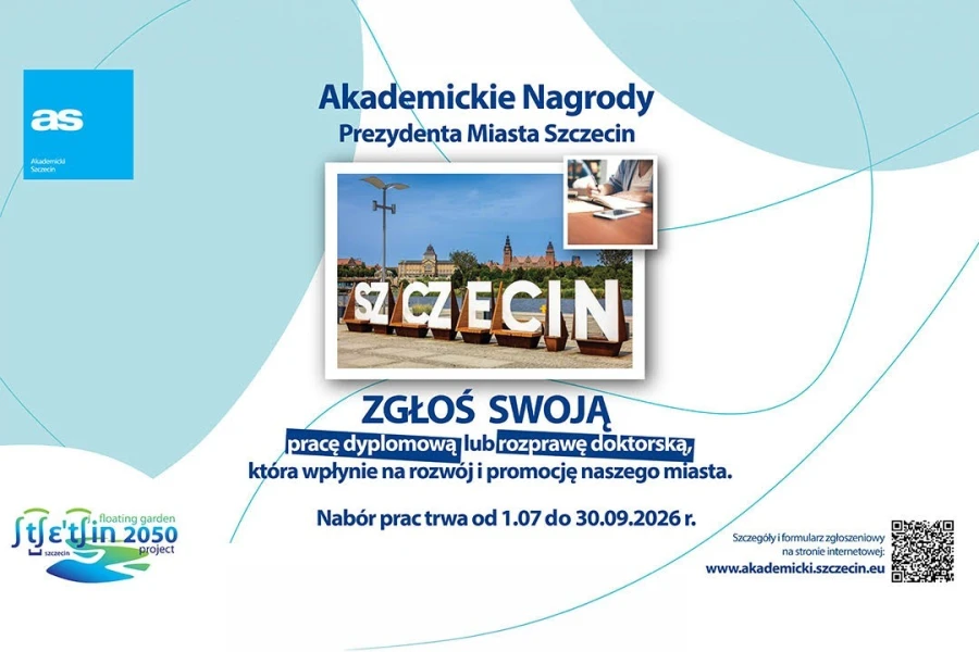 Akademickie Nagrody Prezydenta Miasta Szczecina. Grafika ilustracyjna