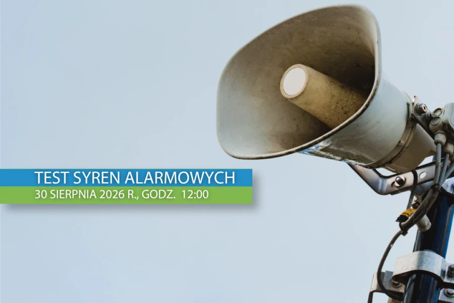 Syrena alarmowa w Szczecinie 30 sierpnia. To część obchodów rocznicy Porozumień Sierpniowych