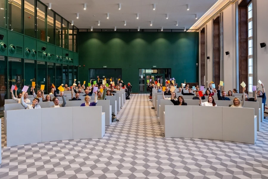 Ponad 80 osób wzięło udział w pierwszym spotkaniu Forum Programu Strategicznego Rozwoju Kultury Miasta Szczecin 2035. Ponad 80 osób wzięło udział w pierwszym spotkaniu Forum Programu Strategicznego Rozwoju Kultury Miasta Szczecin 2035.