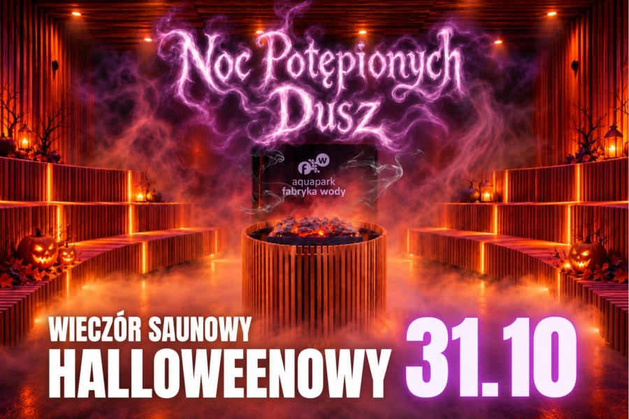 „Noc Potępionych Dusz”. Plakat wydarzenia „Noc Potępionych Dusz”. Plakat wydarzenia