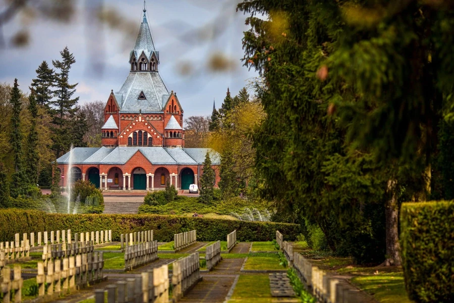 Cmentarz Centralny w Szczecinie.