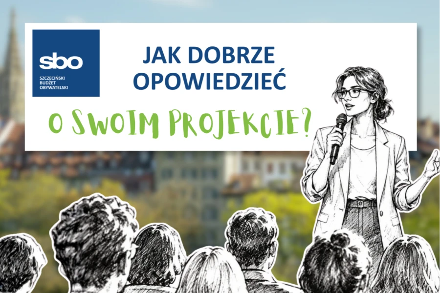 Masz tylko kilka minut, by zainteresować mieszkańców swoim pomysłem? Dowiedz się, jak przygotować się do prezentacji projektu SBO 2027, jasno mówić o korzyściach i dobrze wykorzystać czas na spotkaniu. Masz tylko kilka minut, by zainteresować mieszkańców swoim pomysłem? Dowiedz się, jak przygotować się do prezentacji projektu SBO 2027, jasno mówić o korzyściach i dobrze wykorzystać czas na spotkaniu.