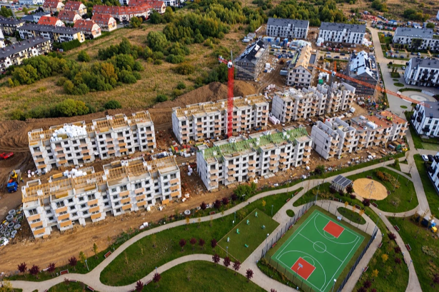 Osiedle Wrzosowe Wzgórze. Fot. Bartłomiej Kochnowski