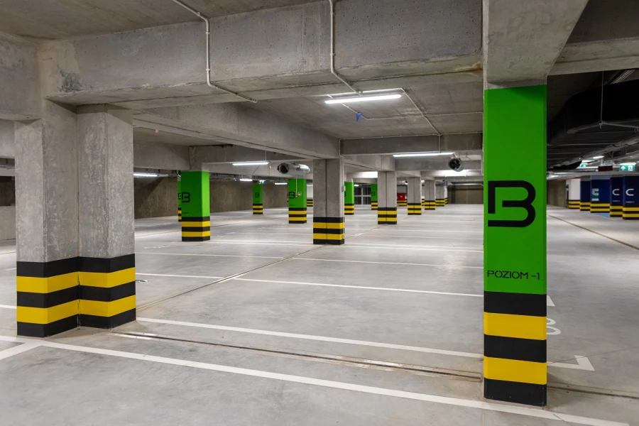 Parking Kwartał 36. Rusza nabór na abonamenty mieszkańca (zdjęcie parkingu podziemnego)