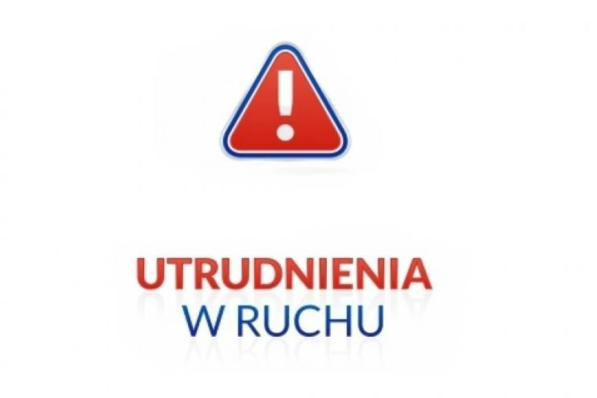 Utrudnienia w ruchu 1-2 września