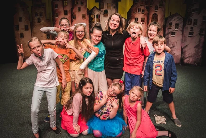 Warsztaty teatralne w Pleciudze