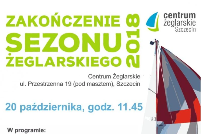 Zakończenie sezonu żeglarskiego – przypomnienie