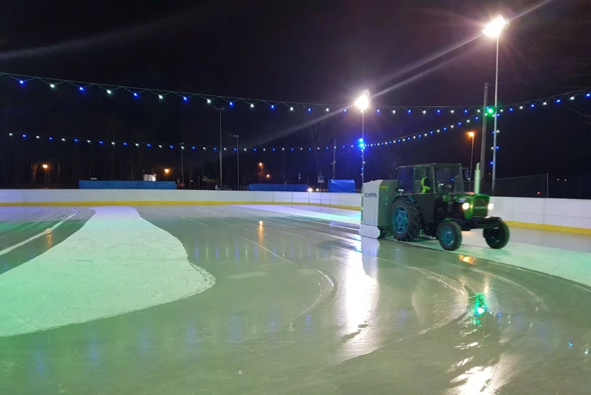 Pożegnanie ze skateparkiem, czas na lodowisko