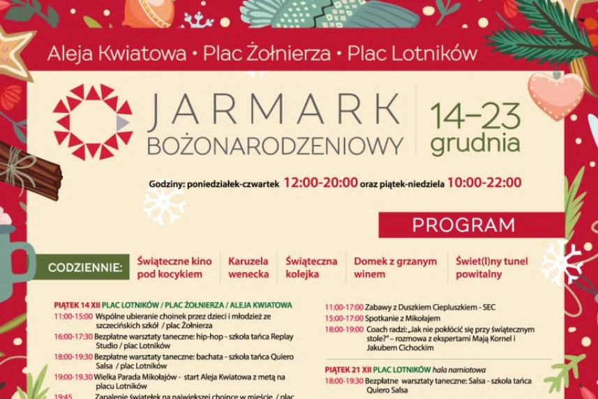 Jarmarkowe wieści #6 Dzisiaj Parada Mikołajów Jarmarkowe wieści #6 Dzisiaj Parada Mikołajów