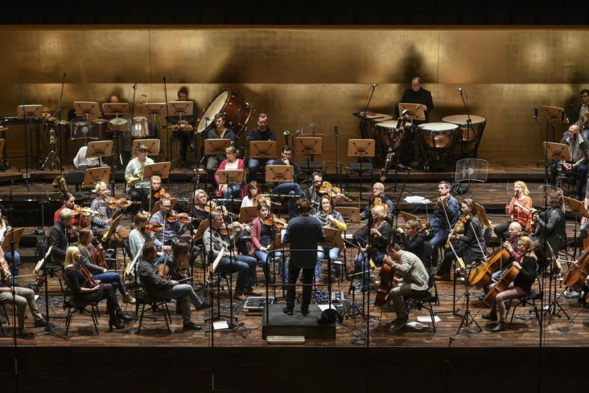 Orkiestra Symfoniczna Filharmonii nagrywa dla Pasikowskiego Orkiestra Symfoniczna Filharmonii nagrywa dla Pasikowskiego