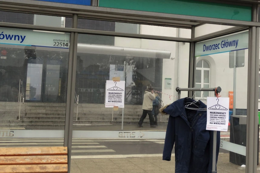 Wymiana ciepła także na przystanku