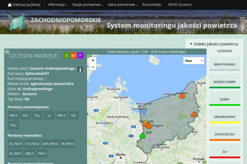 Czy w Szczecinie mamy czyste powietrze? Sprawdź to sam Czy w Szczecinie mamy czyste powietrze? Sprawdź to sam