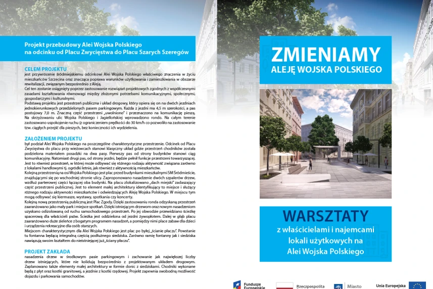 Zmieniamy aleję Wojska Polskiego: Warsztaty Zmieniamy aleję Wojska Polskiego: Warsztaty