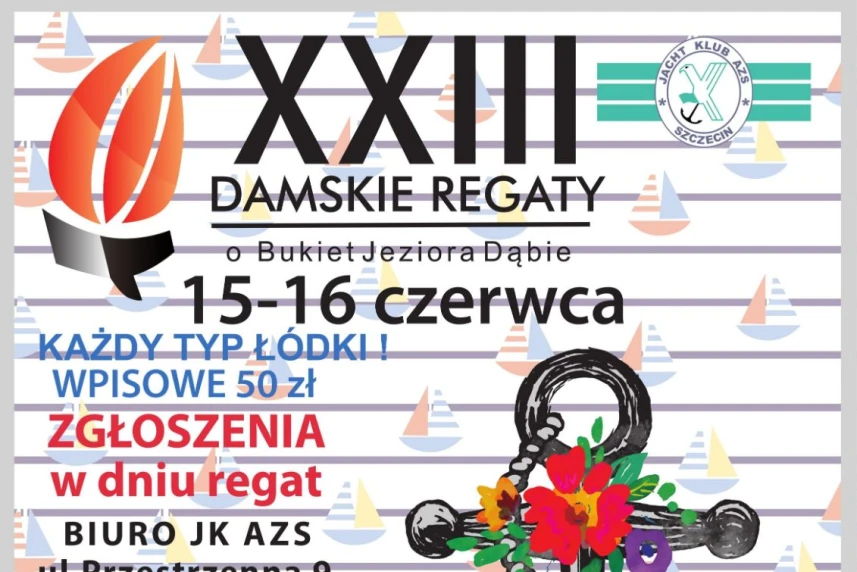 XXIII Damskie Regaty o Bukiet Jeziora Dąbie
