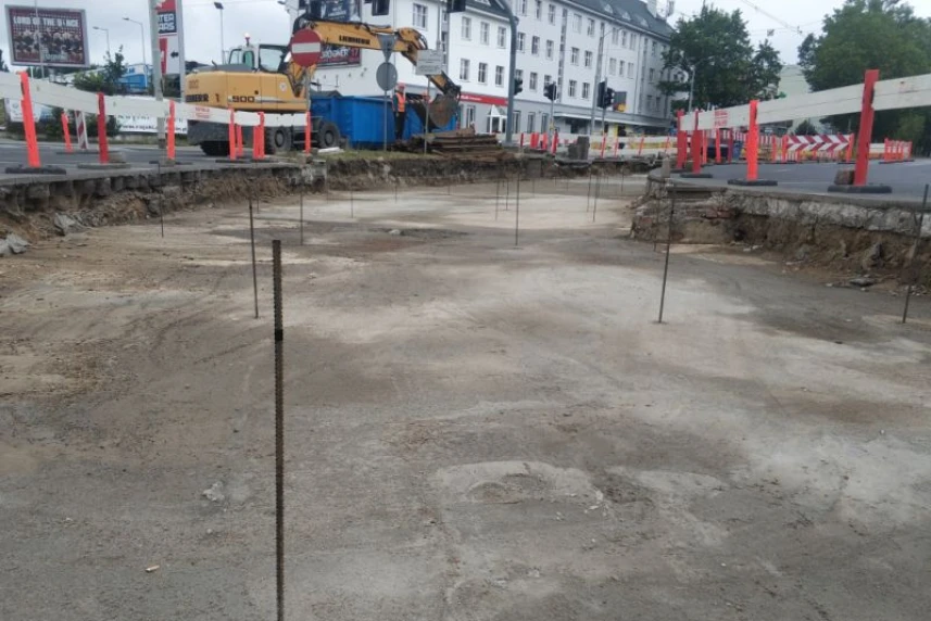 Chwilowe utrudnienia na ulicy Krzywoustego