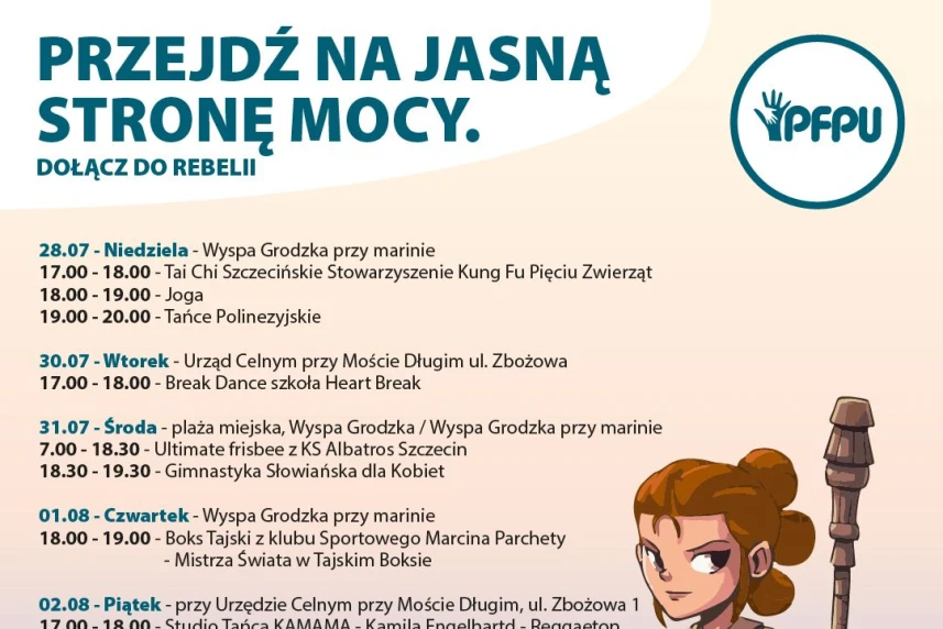 Przejdź na Jasną Stronę Mocy! Dołącz do rebelii Przejdź na Jasną Stronę Mocy! Dołącz do rebelii