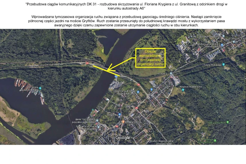 Węzeł Granitowa – organizacja ruchu #2