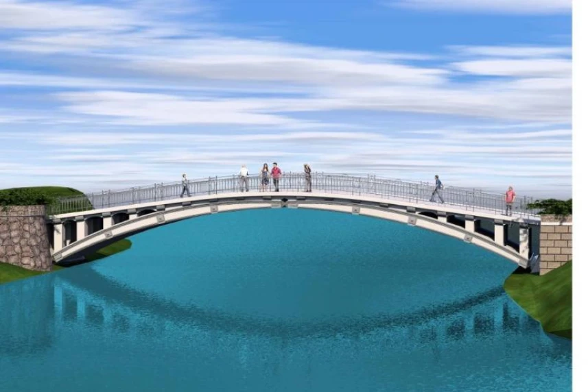 Mostek nad Rusałką do remontu