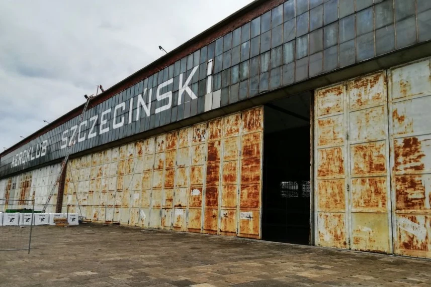 Szczeciński Aeroklub: rusza remont hangaru Szczeciński Aeroklub: rusza remont hangaru