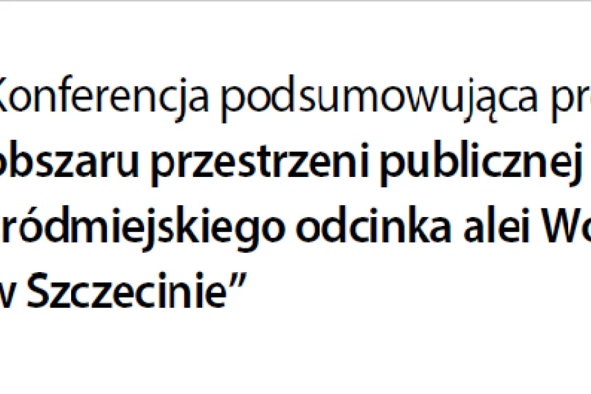 Wszystko o rewitalizacji - konferencja Wszystko o rewitalizacji - konferencja
