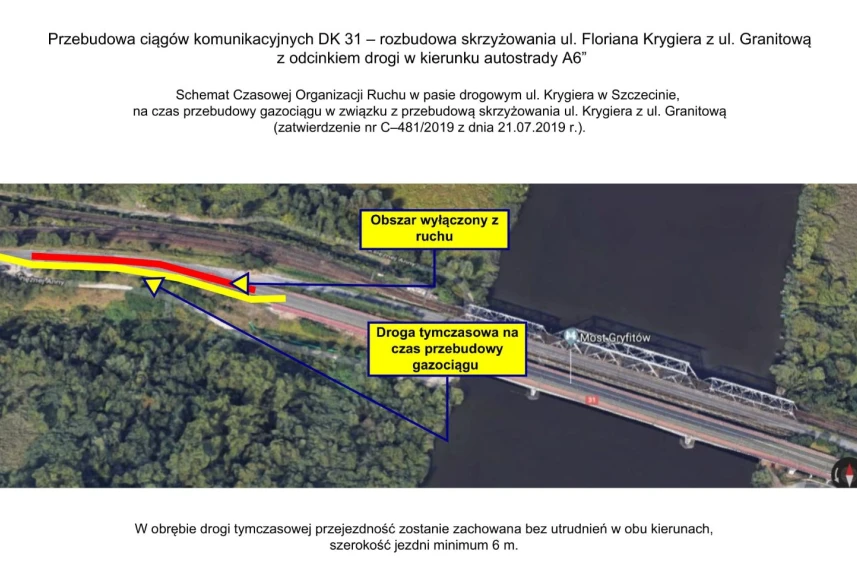 Węzeł Granitowa – organizacja ruchu #3 Węzeł Granitowa – organizacja ruchu #3