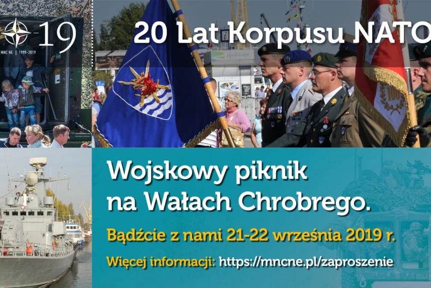 20 lat Korpusu NATO w Szczecinie. Przy nabrzeżach zacumują okręty wojenne