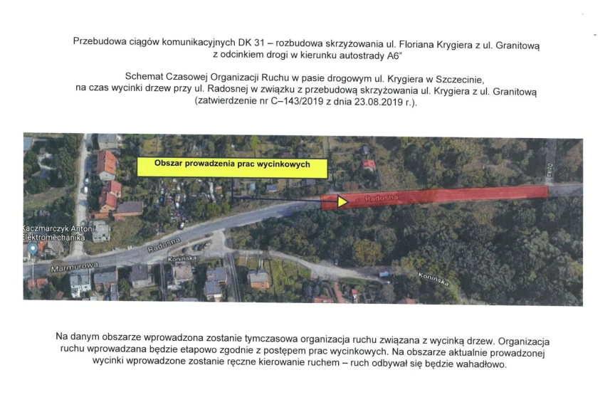 Węzeł Granitowa – organizacja ruchu #4