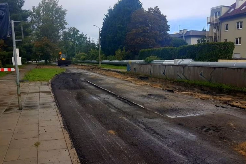 Przebudowa ulicy Grota Roweckiego. Kolejny etap organizacji ruchu