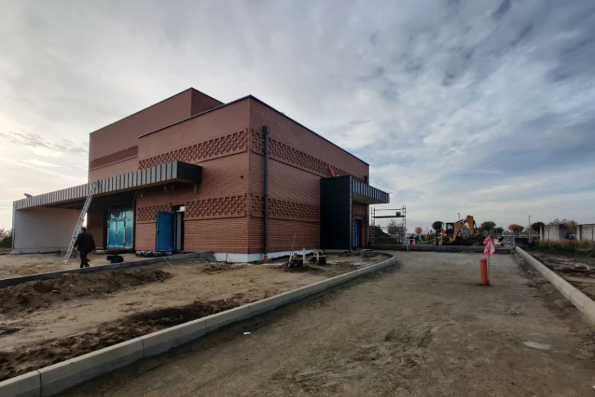 Wykończeniówka w nowej kaplicy (zdjęcia)