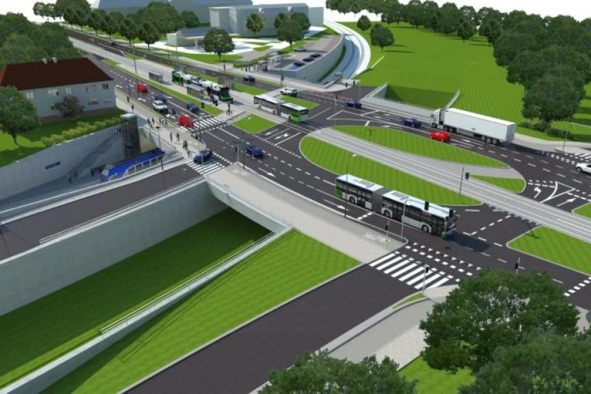 Węzeł Łękno – dziś wieczorem zmieniona zostanie organizacja ruchu