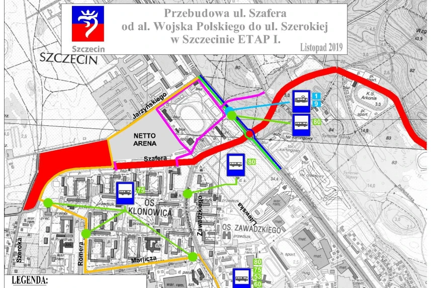 Zmiany w organizacji ruchu i komunikacji miejskiej w okolicy ulicy Szafera. Przypomnienie. Zmiany w organizacji ruchu i komunikacji miejskiej w okolicy ulicy Szafera. Przypomnienie.