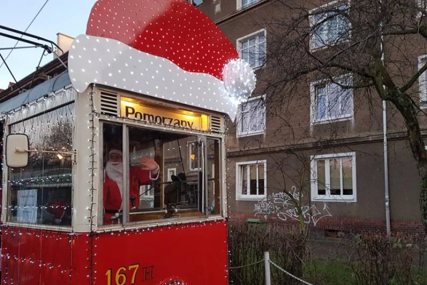 Mikołajkowy tramwaj wyjeżdża na trasę! 6 grudnia z wyjątkowym gościem Mikołajkowy tramwaj wyjeżdża na trasę! 6 grudnia z wyjątkowym gościem