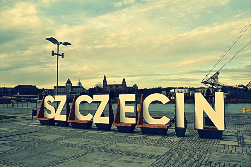 Szczecin ma swój napis Szczecin ma swój napis
